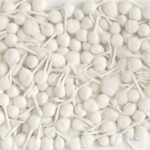 Divine Cotton Wicks/Diya Batti for Pooja/Natural White/Handmade | Pack of 1000