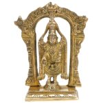 Brass Tirupati Balaji Idol for Home God Venkateswara Sculpture