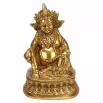 Brass Idol Lord Kuber Kuvera Wealth God Kuber Statue Murti