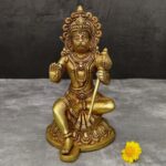 Handcrafted Brass Hanuman Murti / Idol Height (8 INCH)