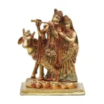 Radha Krishna with Gaye God Idol
