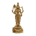 Brass Lord Kartikeya Idol Murugan Statue For Temple