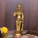 Brass Standing Hanuman Superfine Idol