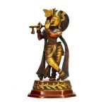 God Krishna Idols Brass Statue of Lord Krishna Standing