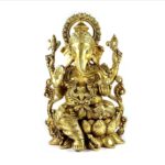 Ganesha Idol Brass Statue Idol Sculpture Murti
