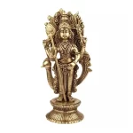 Brass Lord Murugan Kartikeya Murugana Kumaraswamy Karthikeya Standing Decorative Showpiece