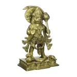 Brass Statue of Hanuman Standing