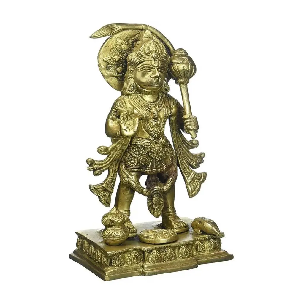 Be the first to review “Brass Statue of Hanuman Standing” Cancel reply