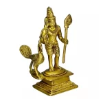 Brass Lord Murugan Karthikeya, Skanda, Kumara, Subrahmanya Idol