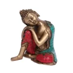 Resting Nepali Buddha Idols Thinking Sculpture of Buddha Piece Harmony
