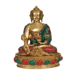 Buddha Brass Statue Designer Sculpture & Gautam Buddha Showpiece