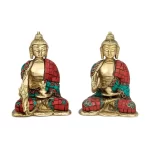 Brass Buddha Statue For Home Decor And Gifting