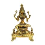 Brass Goddess Laxmi statue | goddess of wealth and fortune