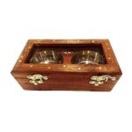 Spice Box Containers Jars Set for Kitchen with Spoon