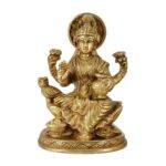 Brass Lakshmi Idol Hindu Lakshmi