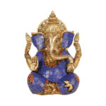 Brass Metal Lord Ganesha Ganpati Religious Metal Statue