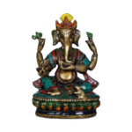 Statue of Ganesha in Nepalese Style – Inlay Work
