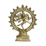 TAAJOO Brass Natraj Lord Shiva Natraj Idol for Mandir, Temple, Puja & Gift, Decorative Showpiece