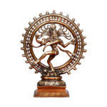 TAAJOO Brass Dance gift Statue Nataraja statue Idol Sculpture Shiva Nataraj The Lord of Dance Natrajan