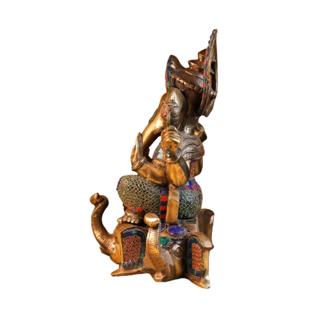 brass ganesha idol