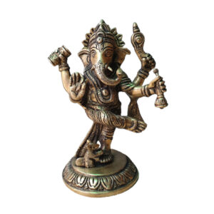 brass ganesha idol