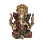 Brass Ganesha Idol/Statue For Pooja/Home Decor