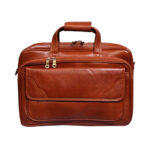 16 inch Genuine Leather Laptop Office Bag