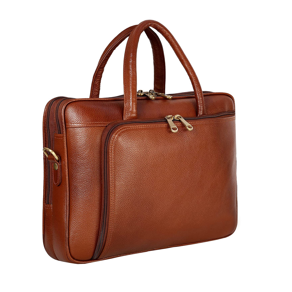 100% Pure Leather Executive Office Laptop Bag Manufacturers in Delhi,  Noida, Gurgaon, India | Corporate Gifts