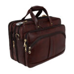 Leather Laptop Office Briefcase Messenger Bags for Men