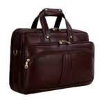 Leather Laptop Office Briefcase Messenger Bags for Men