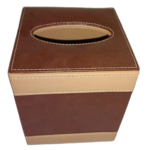 Leather Square Tissue Box for Home and Car Etc