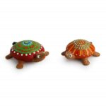 Handmade Terracotta Showpieces Squirt-Turtle Home and Garden Decorative