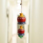 Hand-Painted Terracotta Home Decorative Wind Chime