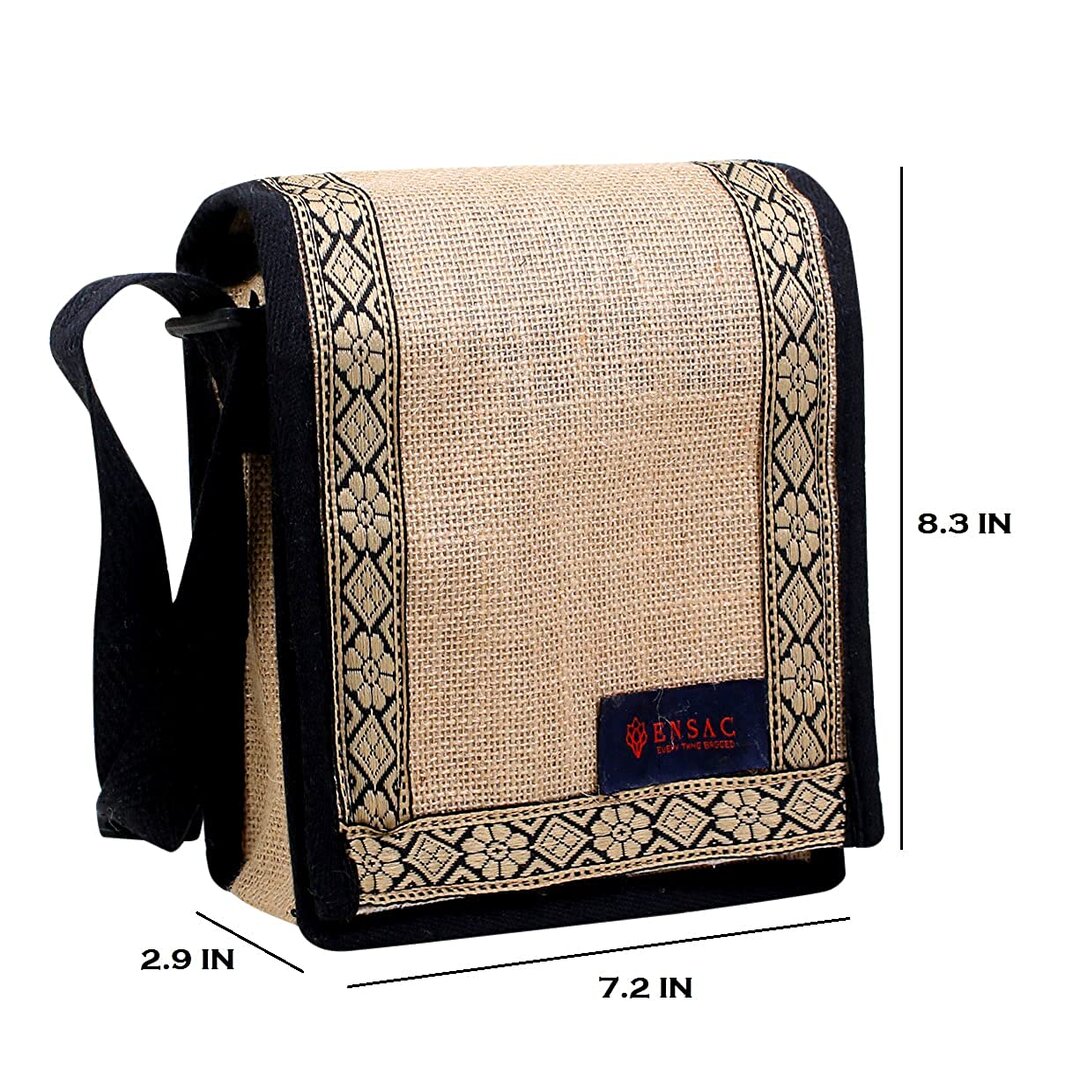 Handmade Elephant Rhinestone Jute Bag - Personalised Gifts | Rhinestones |  Stickers | Bling 'em Up