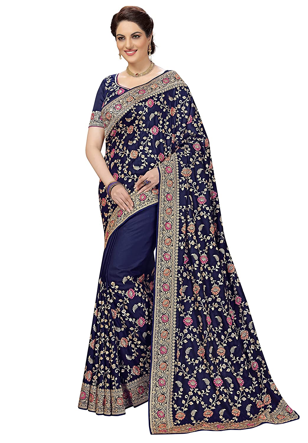 Kanchipuram Silk Saree, Banarasi Silk Saree, Soft Lichi Silk Saree, Silk  Saree, Party Wear Saree Blouse, Soft Silk Weaving Saree Blouse -  Canada