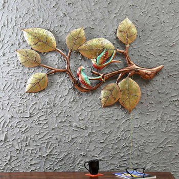 Iron Bird Led Tree For Home And Wall Decor