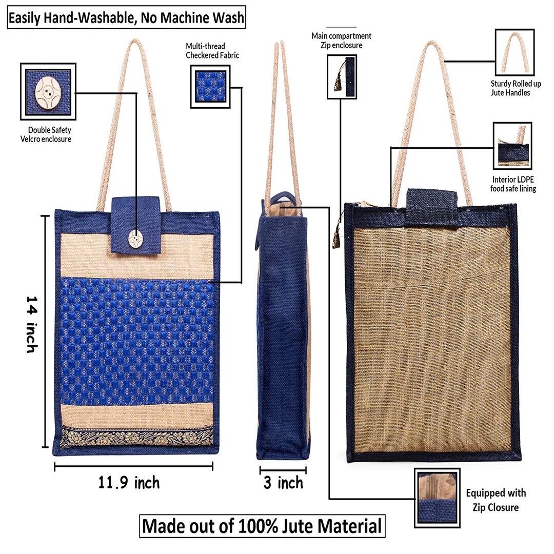 Printed Jute Bags Manufacturer And Exporter - handcraftCustom.com