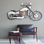 Bike Wall Art For Wall Decoration Made With Iron