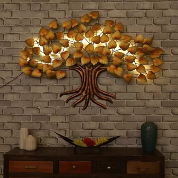 Iron Led Tree For Home And Wall Decor