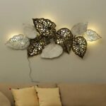 Metal PAN LEAFS  For Wall ANd Home DÉCOR