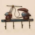 Metal Scooter Hook For Home And Wall Decor