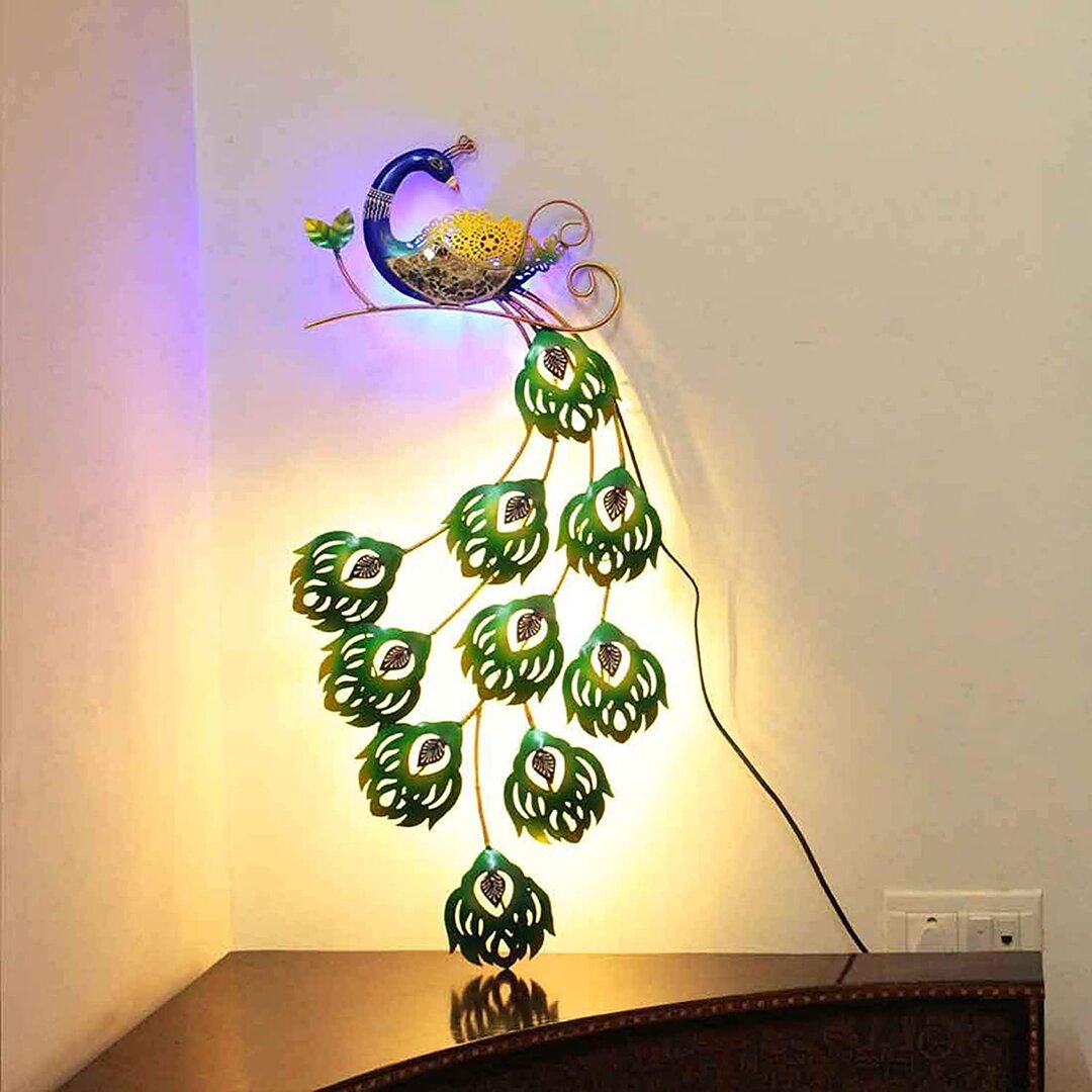 Be the first to review “Iron Peacock Mini For Home And Wall Decor ...