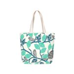 Tote Bag for Women with Zip, Stylish Cotton Handbags