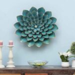 Iron Aster Flower Big For Home And Wall Decor