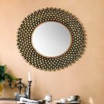 Iron Ball Mirror For Home And Wall Decor