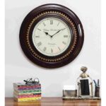 Beautiful Brass Coated Watch For Wall Decor