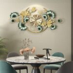 Zinglo Leaf Watch For Wall Decor And Made With Iron