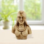 Resin Gunghat Lady Bust Showpiece for Home Decor