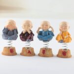 Decorative Resin Buddha Baby Monk Statues Baby Laughing Buddha Statue Home Decor Items