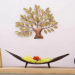 Metal Small Leaf Tree For Wall Decor